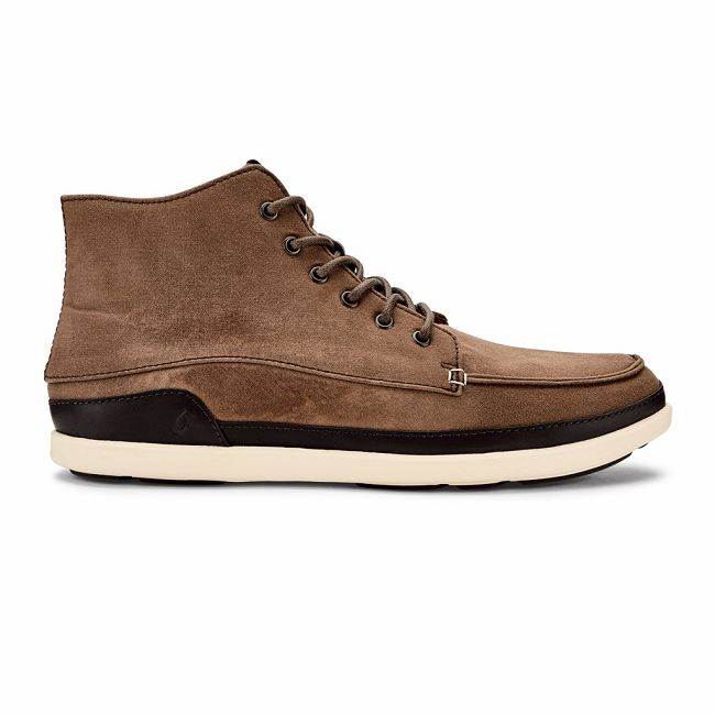 Zapatos Olukai Nalukai Kapa Boot - Botas Hombre Cafes 20875-324